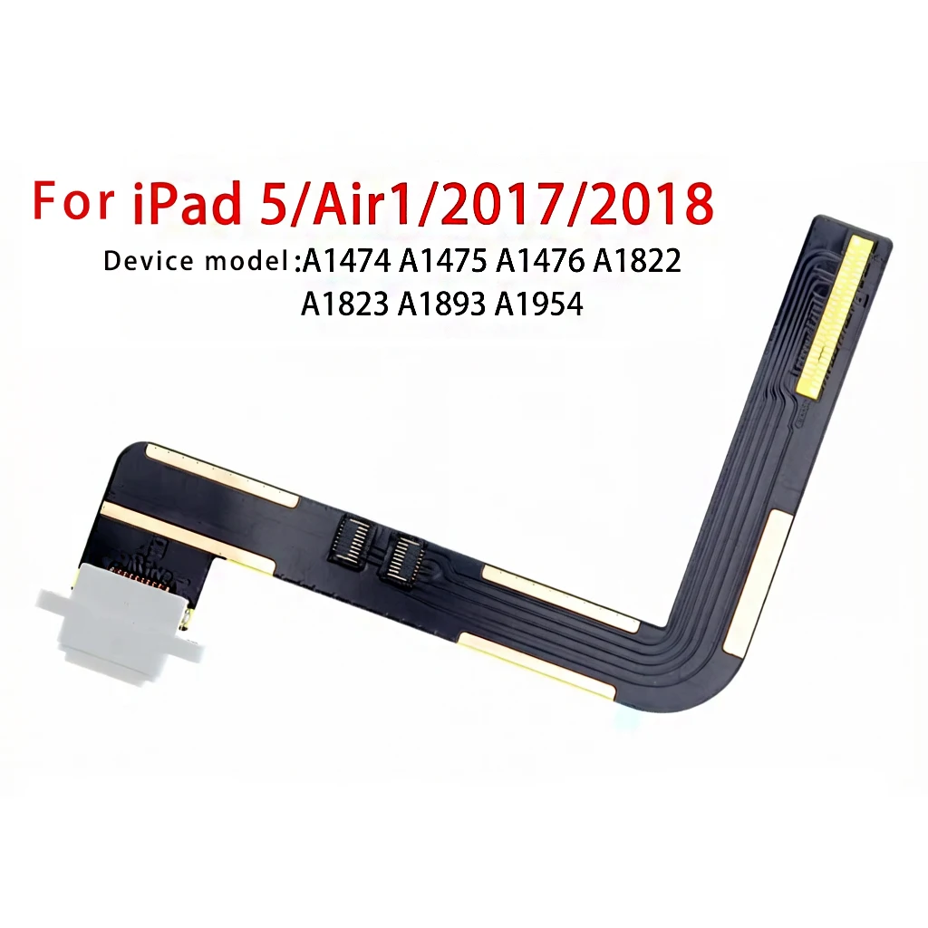 2-10pcs For iPad5 Air1 2017 2018 -inch Tail plug patch cord A2197 A2270 A2602 USB Interface Replacement Repair Parts