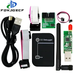 Zigbee Emulator CC-Debugger USB Programmer CC2540 CC2531 Sniffer with antenna Bluetooth Module Connector Downloader Cable