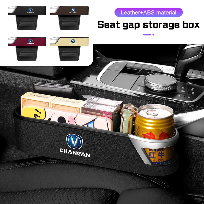 

for Changan UNI-K UNI-V Cs35 Cs55 Cs75 Cs85 CS95 Plus Hunter F70 X7 Car Seat Gap Organizer Storage Box Cup Holder Accessories