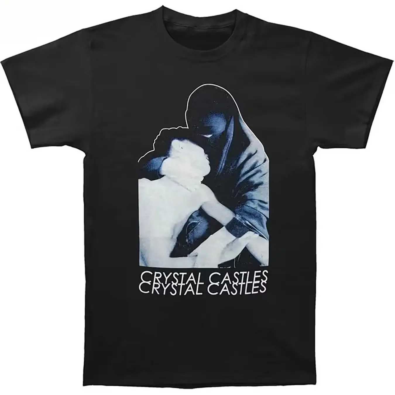 Men's T-shirt - Crystal Castle - Fashionable Casual Wear for Summer, Suitable for Both Men and Women