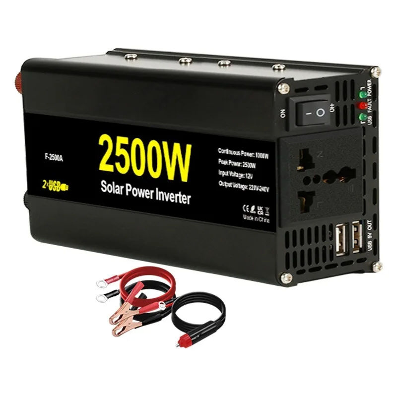 Convertitore sinusoidale modificato ad alta efficienza da 2500 W per energia solare