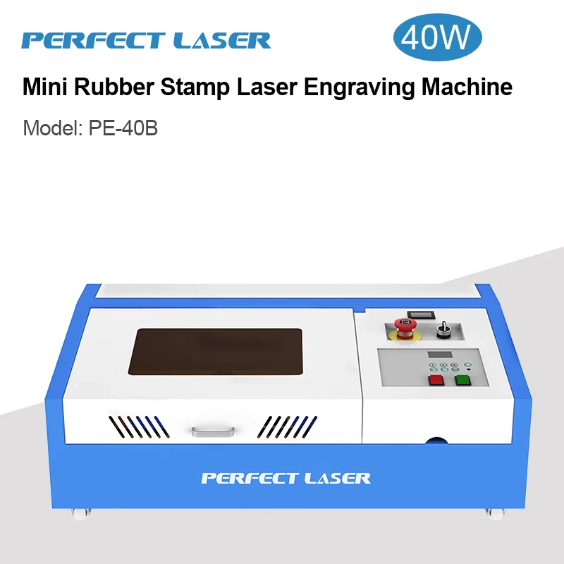 

Mini Laser Stamp Engraver Machine Co2 Laser Seals Stamper Engraving Making Machine 40w 50w