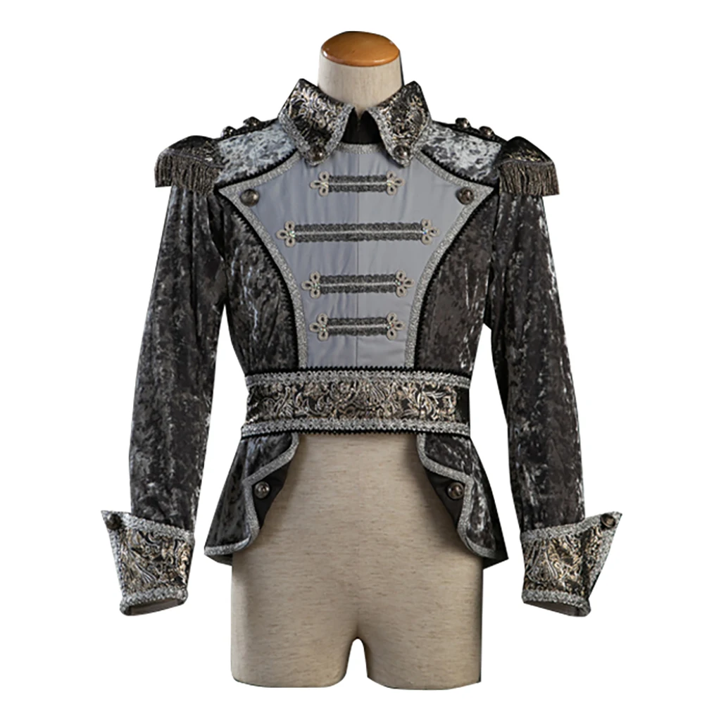 Chaqueta de Regencia para hombre, disfraz de oficial militar Colonial, victoriano, Medieval, Renacimiento, teatro histórico, esmoquin del Príncipe