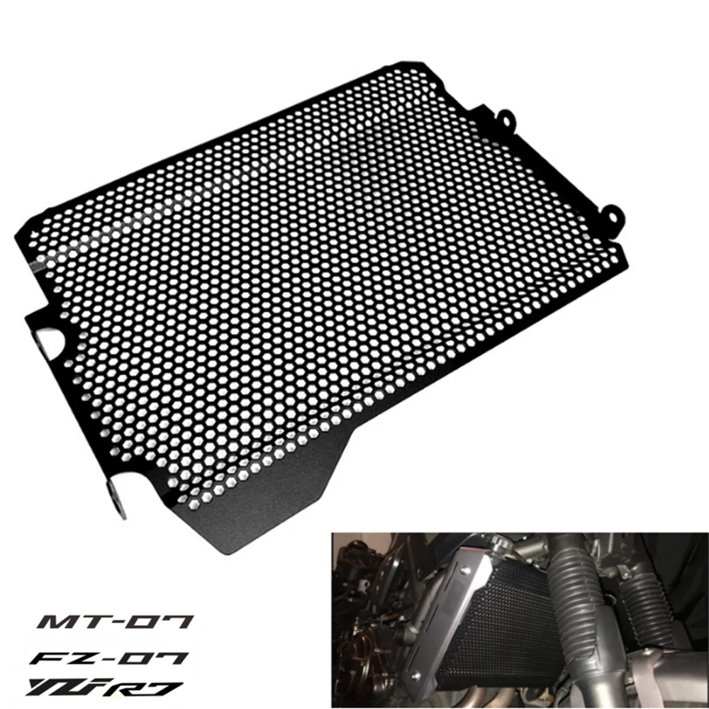 

For YAMAHA MT-07 FZ-07 YZF R7 MT07 2021-2022 Radiator Grille Guard Cover Protector Radiator Grille Guard Side Protective Cover