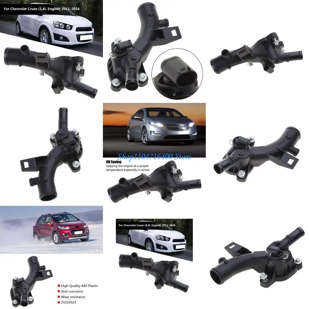 

y1gd Car Coolant Thermostat Outlet Corrosion Resistant for 25193922 25192985 55562048