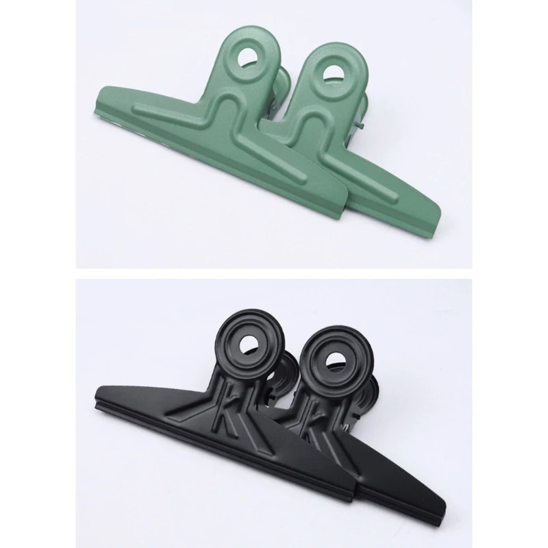 Large Paper Clip 30cm Long Stainless Steel Paper Clamps Large Binder Paper Clip for Craft Drawing Board Bag File F19E