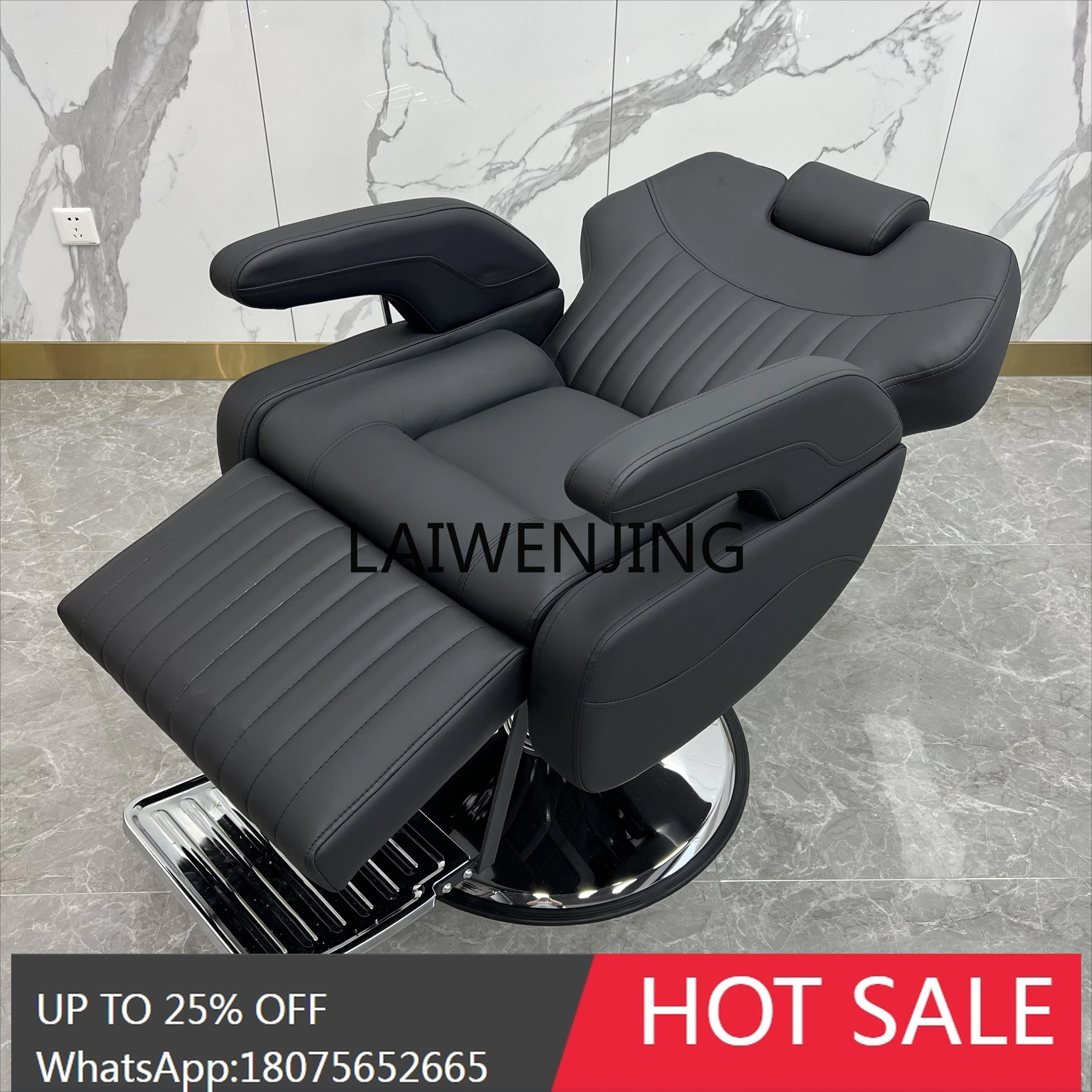 SGF barber shop chair reclining physiotherapy chair lifting large chassis