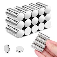 12x2mm Fridge Magnets, Refrigerator Magnets, Small Strong Magnets, Neodymium Magnets for Crafts, Whiteboard, Office, Kitchen