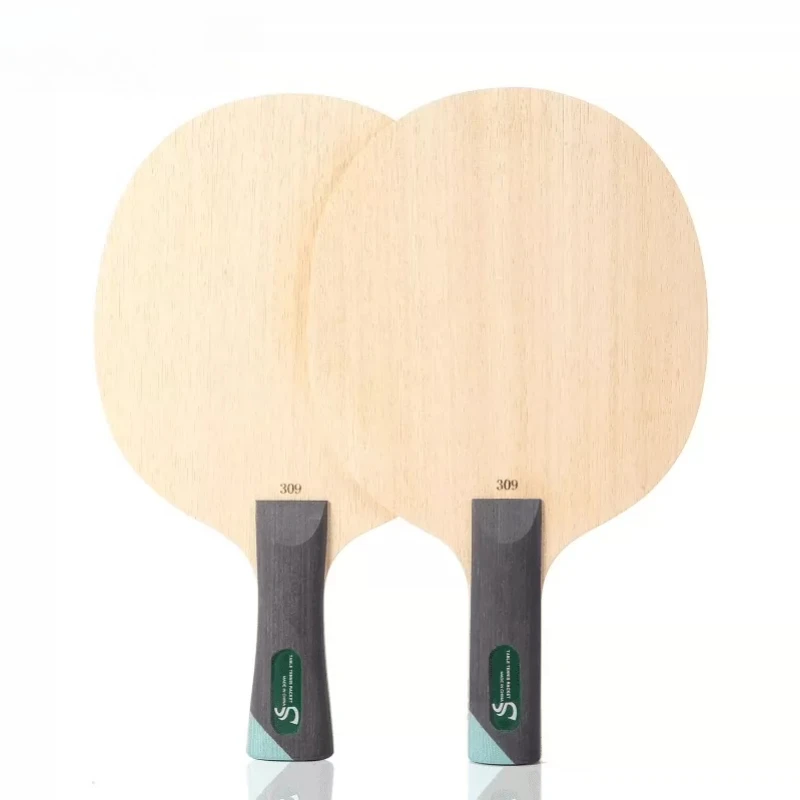 Professional Table Tennis Racket Baseplate 9 Layers Pure Wood Ping-pong Balls Rackets Durable Rackets Portable Sports Equipments