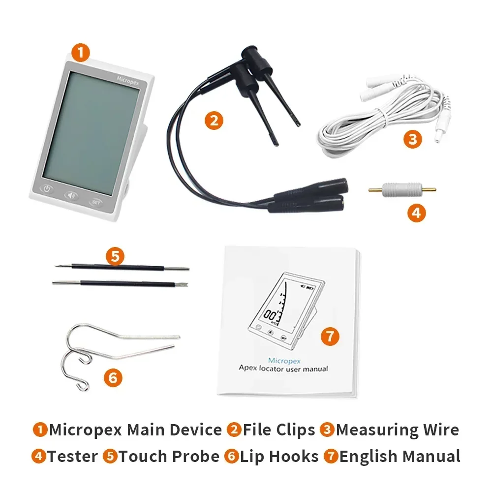 Dentals Endo Apex Locator Dentistry Micro Endodontics Apical Locator Mini Root Canal Located Instruments Dentists Lab Products