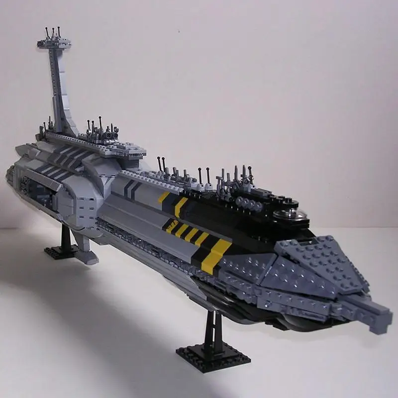 NUOVO 1593PCS Star Plan Movie UCS Mano invisibile Modello di caccia spaziale Idee creative fai da te Giocattolo per bambini Assemblaggio Puzzle Regalo di compleanno