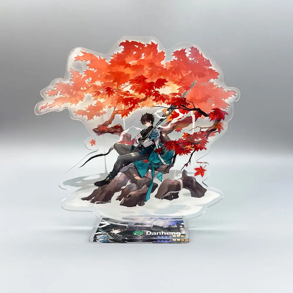 Game Honkai:Star Rail Figures Acheron Aventurine Feixiao Lingsha Moze Acrylic Stand Model Desk Decor Collection Standing