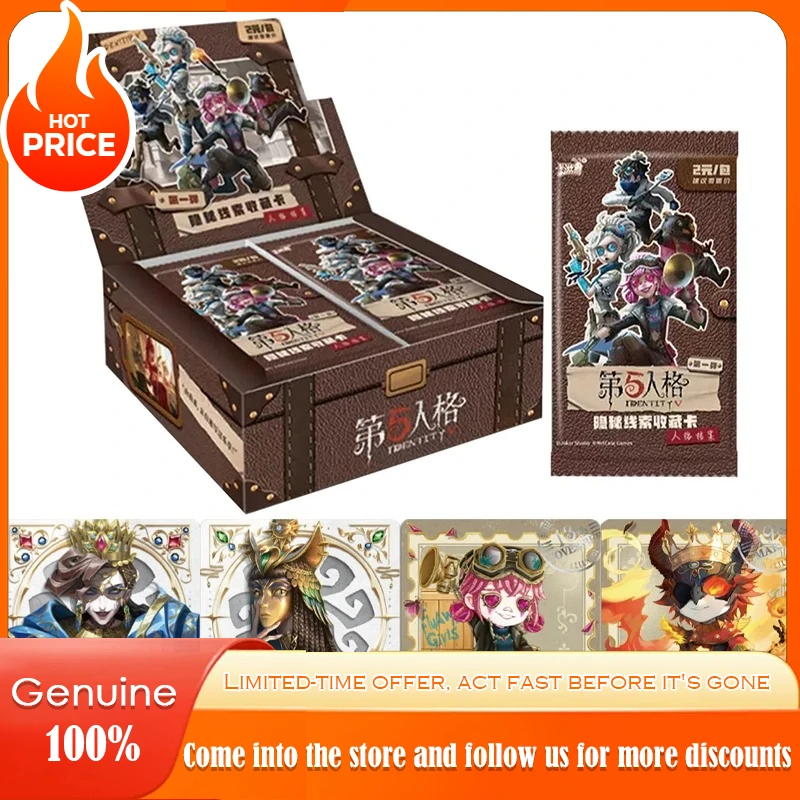 

KAYOU New Genuine Identity V Cards Hidden Clues Pack Personality File Anime Figure Collection Cards Games Children's Toys Gifts