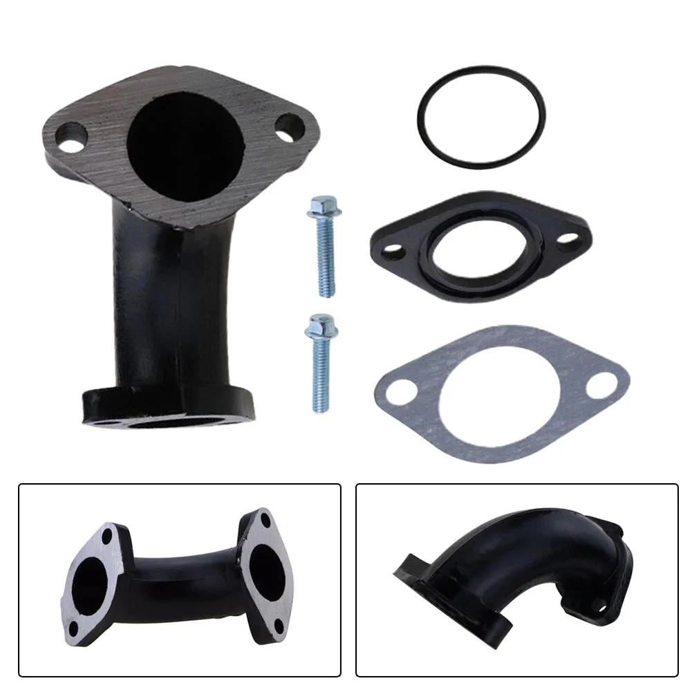 196cc for gokart Manifold Carburetor Intake Manifold For for gokart For Mini Bike High Quality Materials High Reliability Metal