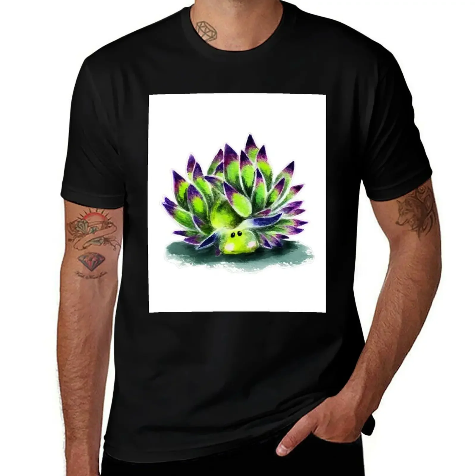 

Cute Nudibranch (Sea Slug) watercolour painting T-Shirt anime shirt oversized t shirt mens big and tall t shirts