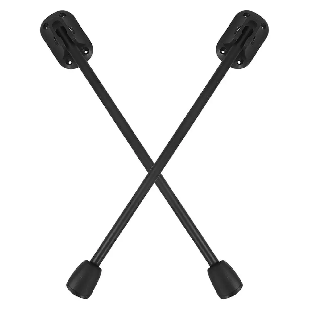 2Pcs Foldable Table Legs Iron Construction Non-Slip Horseshoe Feet Space Saving Detachable Design for Desk Dining Table Office