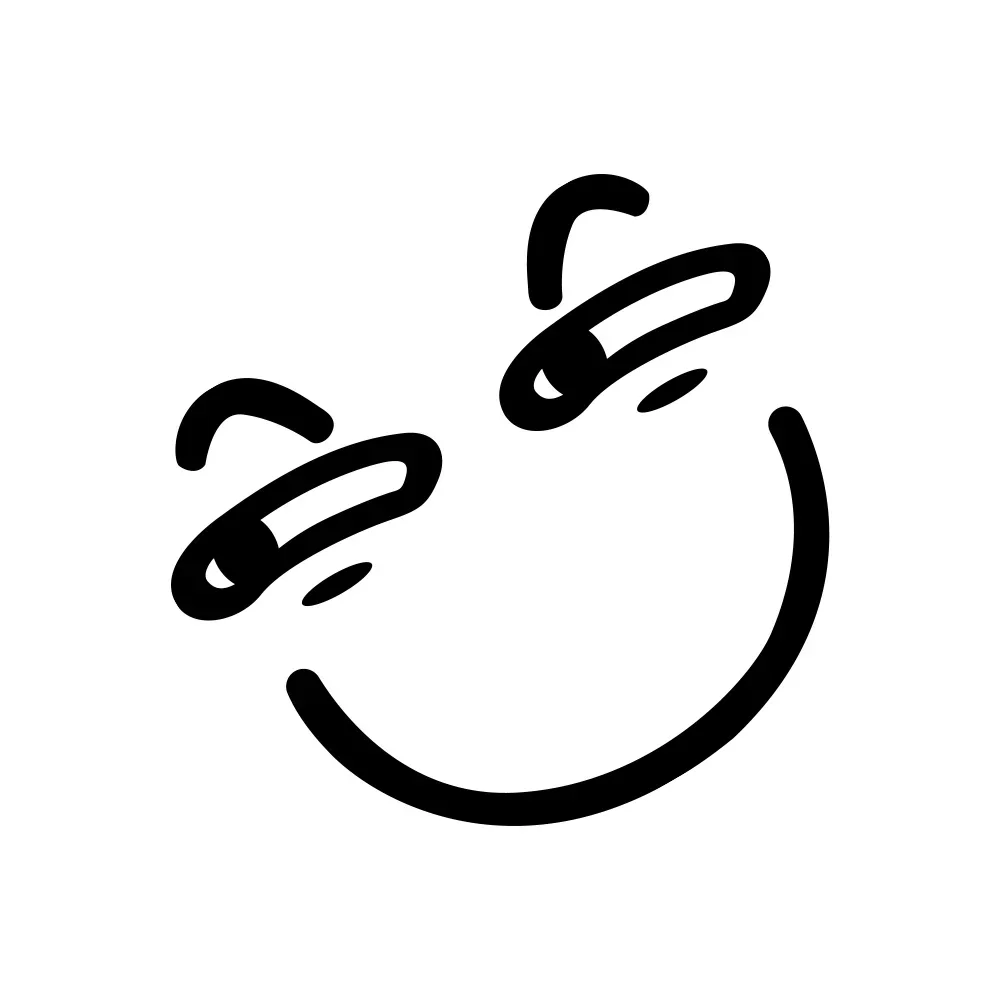 قطعة واحدة من ملصق مركبة الرموز التعبيرية المضحكة - ملصق جرافيك بمزاج مختلف لتصفيف جسم الدراجة النارية والسيارات المخصصة #5