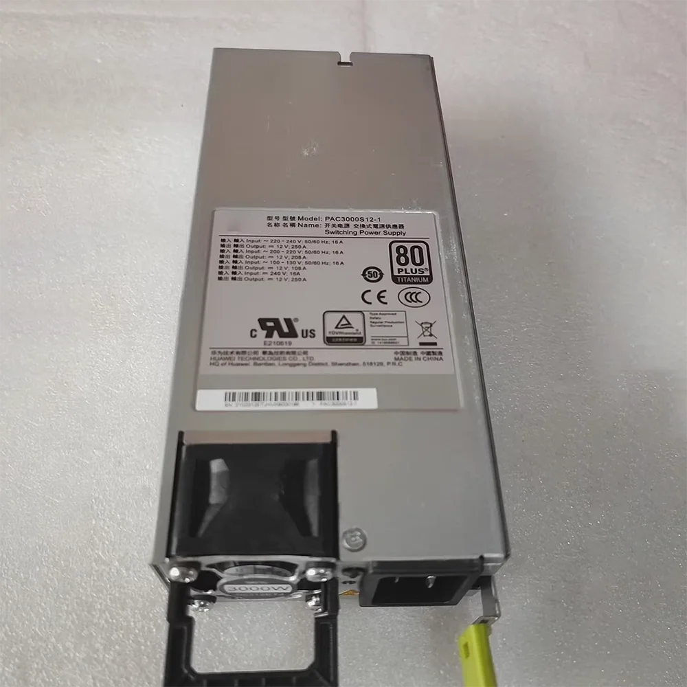화웨이 PAC3000S12-1 사일런트 티타늄 서버용 정품 고전력 스위칭 전원 공급 장치 모듈, 3000W
