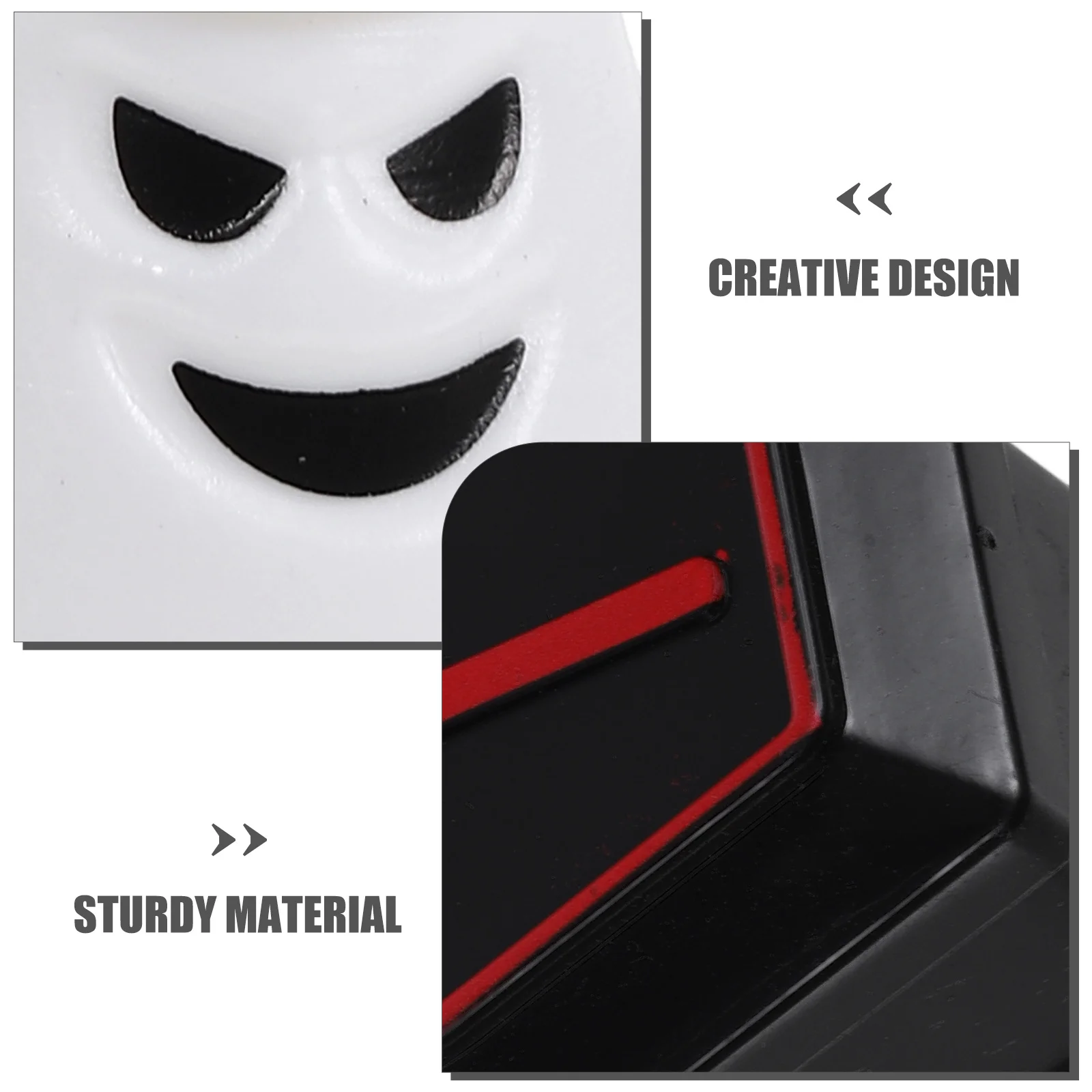 

1Set Halloween Coffin Decoration Detailed Miniature Figurines Fine Texture Ideal Home Party Decorations Halloween Decor