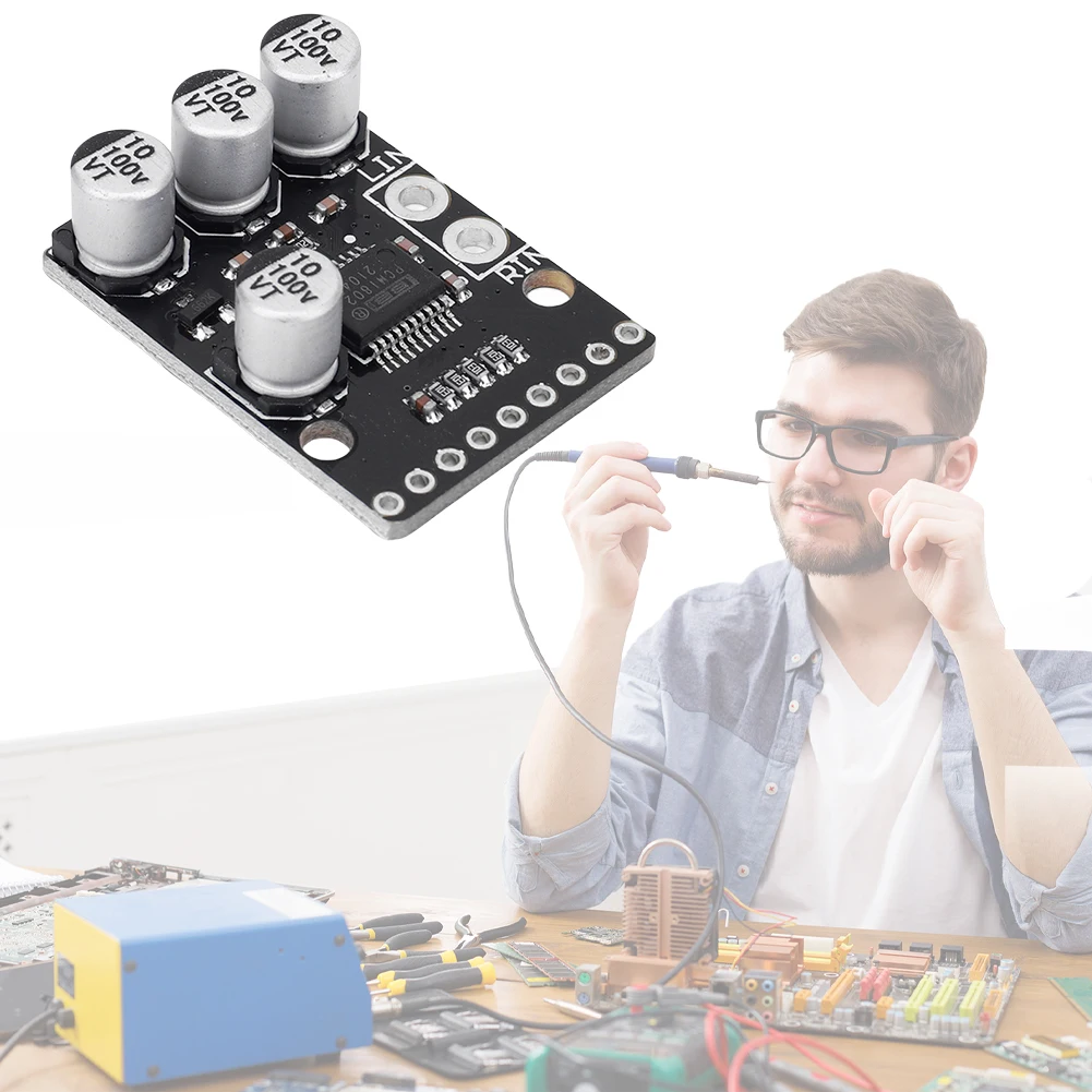 PCM1802 Audio Stereo ADC Single-Ended Analog-Input Decoder Digital PCM AV Amplifier Player Board 96kHz 24bit Amplifier Board