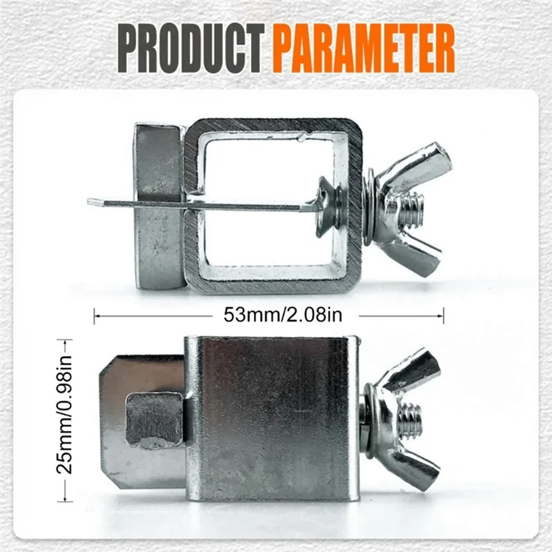 A53Q-12Pcs Clip de mariposa de soldadura localizador de alineación de soldadura Clip de soldadura hogar/Industrial/Metal/Aistente de soldadura de chapa metálica
