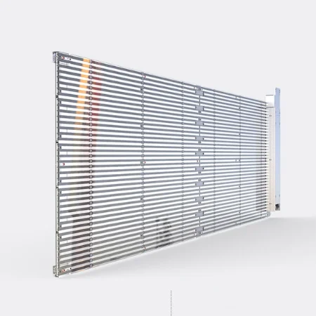 MDS High Resolution P3.9-7.81 Transparent LED Screen Commercial Window Display for Retail Stores Elevators PC Film Stick Retail