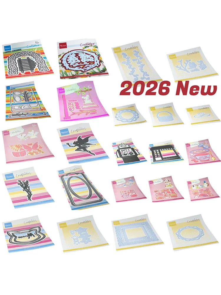 2026 Maart Nieuwe Lente Krans Geschenkdoos Metalen Stansmessen Voor DIY Scrapbooking Foto Snijden Sterven Papieren Kaarten Embossing Decoratieve - afbeelding 2