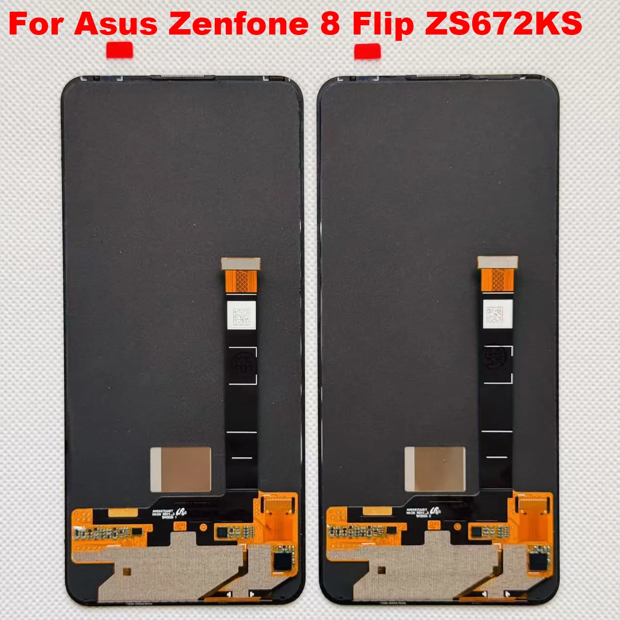 5.9'' AMOLED Original For Asus Zenfone 8 ZS590KS I006D 9/10 LCD