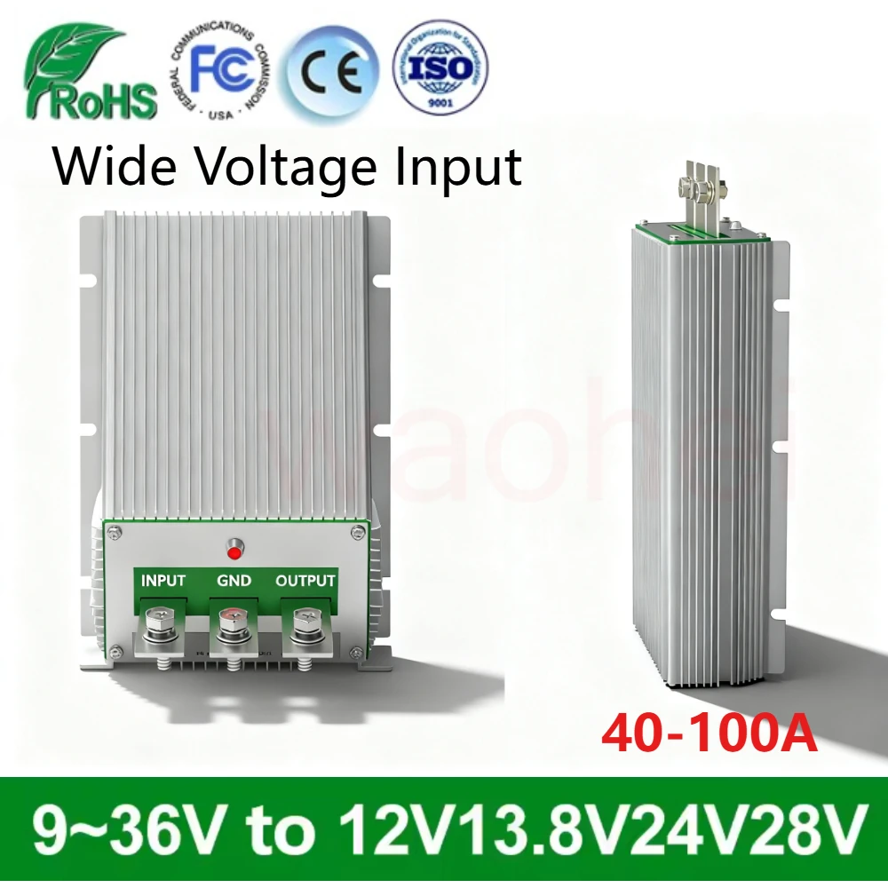 

9-36V to 12V13.8V24V28V36V50A60A 30-60V to 36V DC Power Converter Inverter Transformer Voltage Regulator Wide Voltage Input ce