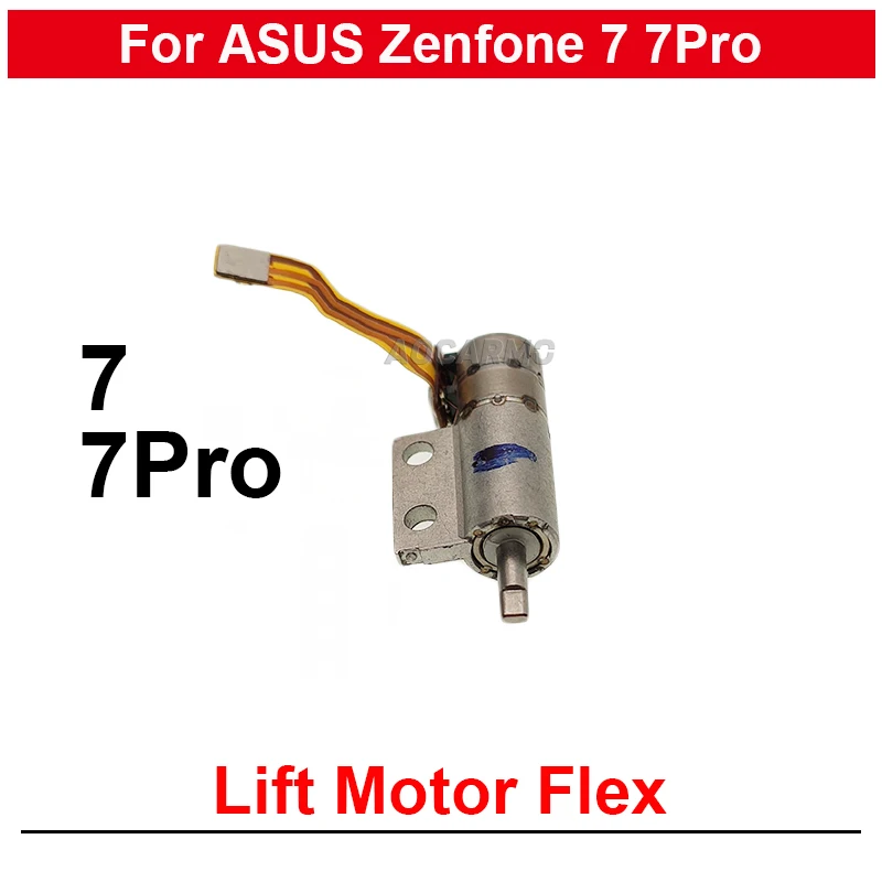 For ASUS ZenFone 7 Pro ZS671KS ZS670KS Camera Lift Motor Vibration Shaft Module Flex Cable Replacement Parts Without Camera