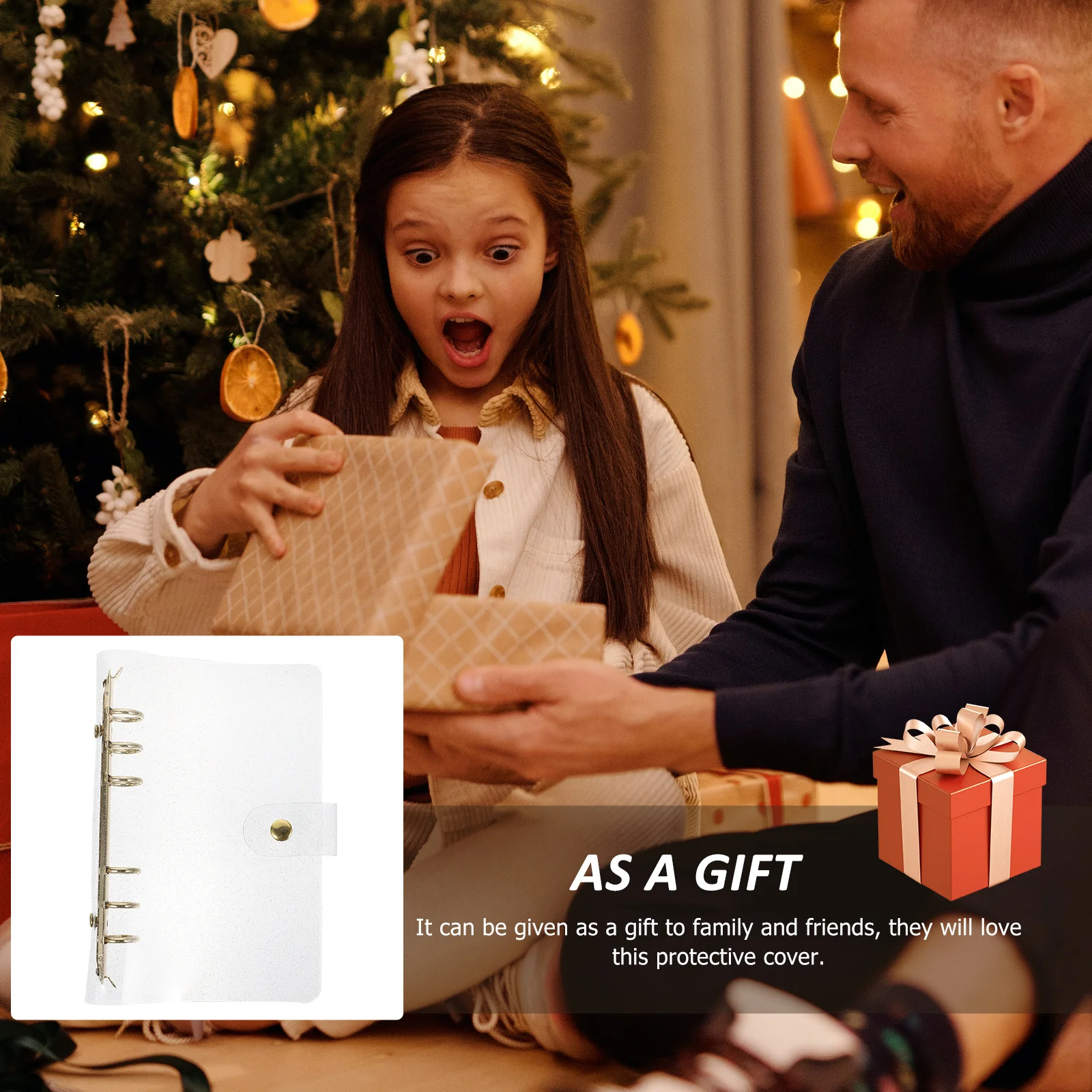 Notepad Cover Lightweight Protective Case For School Office Classroom Handbook Cover Notepad Case Folder Organizer