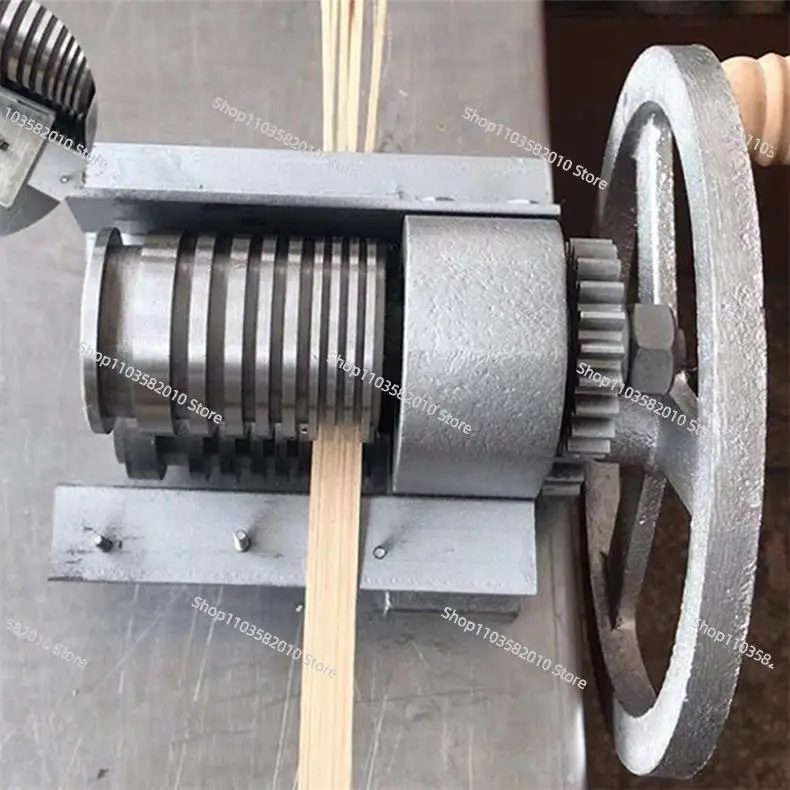 Manual Stainless Steel Commercial Bamboo Strip Open Cutting Drawing Machine Manual Bamboo Strip Drawing Machine
