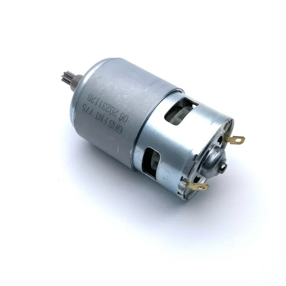 Electric Wrench DC Motor RS 550 775 7710 Cordless Drill 7/9/12 Teeth Gear Universal 12V 21V 16.8V 18V Parts