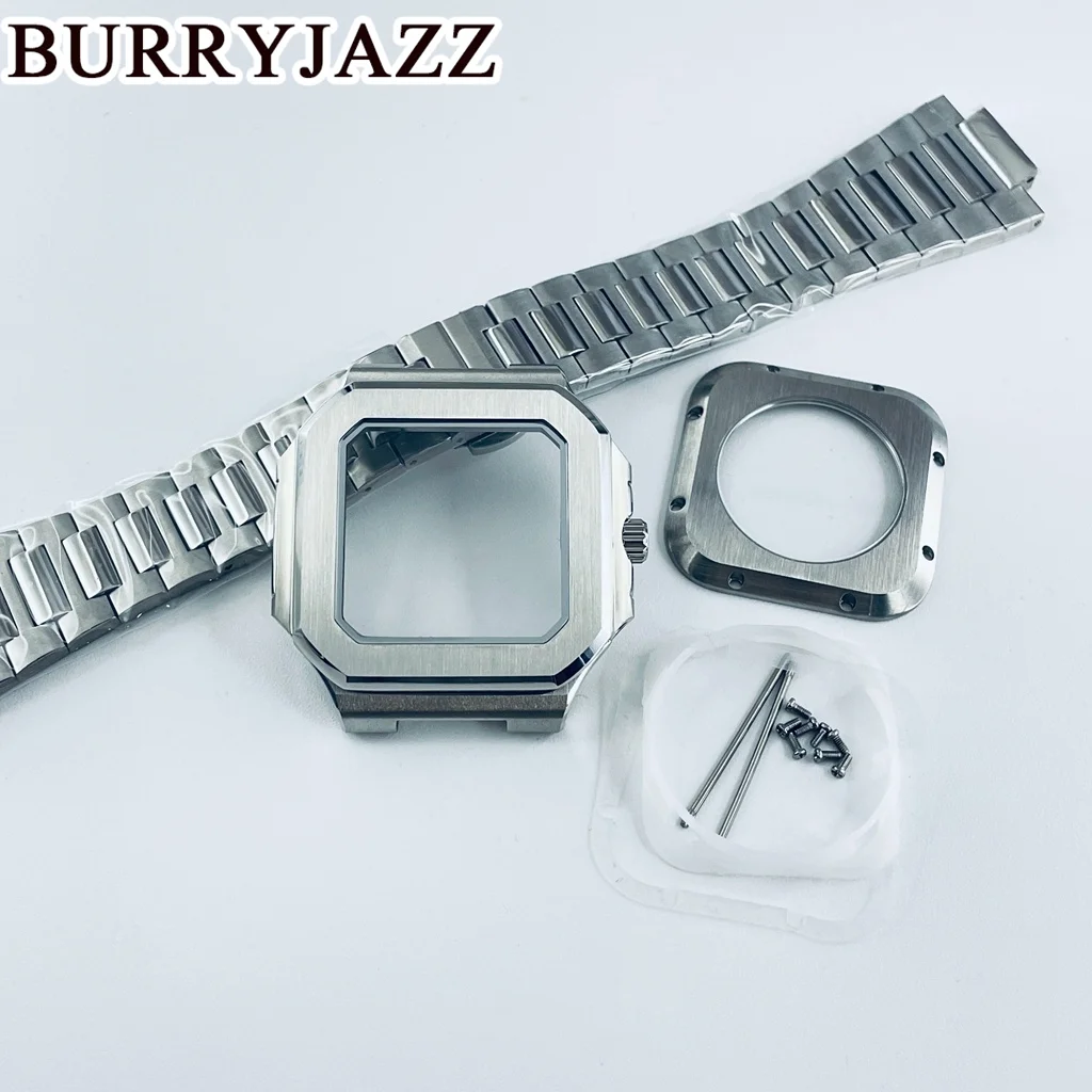 

Унисекс-часы Cubitus NH35 с квадратным кварцевым механизмом, браслетом из нержавеющей стали, циферблатом 29,5 мм, корпусом из полипропилена, совместимые с механизмами NH34, NH35, NH36.