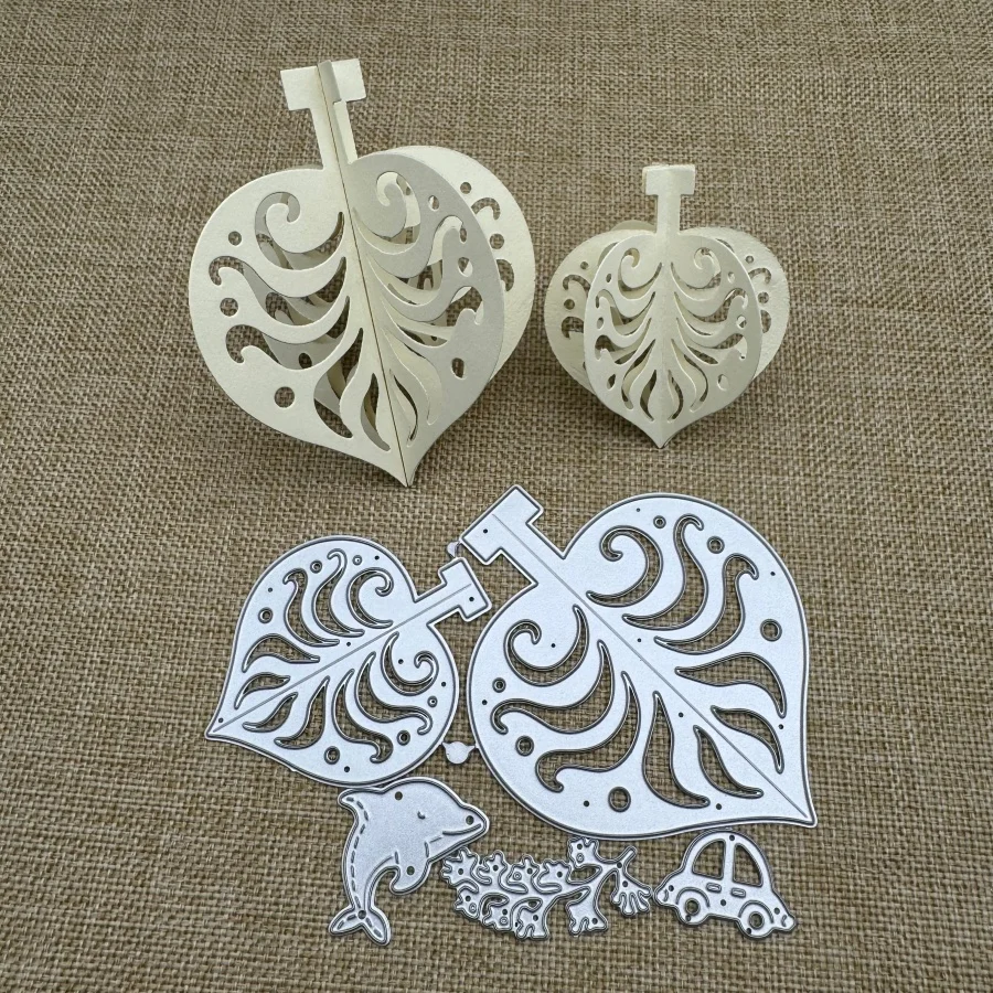Neue Ankunft Dekorative Kugel Metall Schneiden Stirbt Form Sammelalbum Papier Handwerk Messer Form Schablonen Präge Handwerk Dekoration