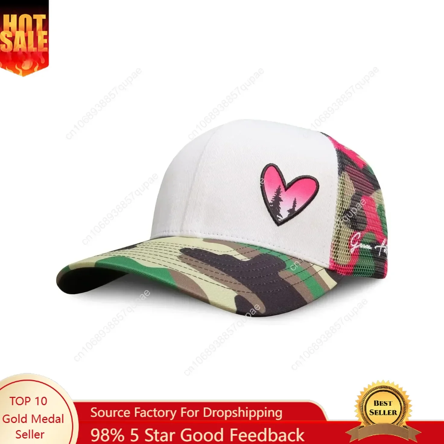 

Grace Folly Beach Trucker Hats for Women- Snapback Baseball Cap for Summer