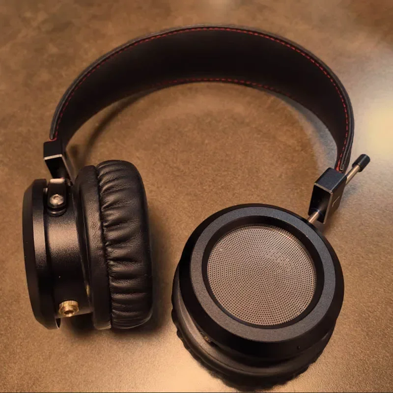 

Metal Headphones Housing for 40mm 50mm Headphones Speaker unit 3.5mm Dual Female Plugs Cable