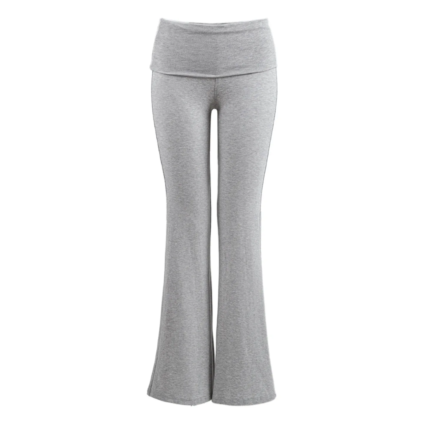 ay Yoga Fitn Trousers High Waist Bell Bot Spring Autumn New Sle Slimming Drapey Sports Pants Casual Loose Fit