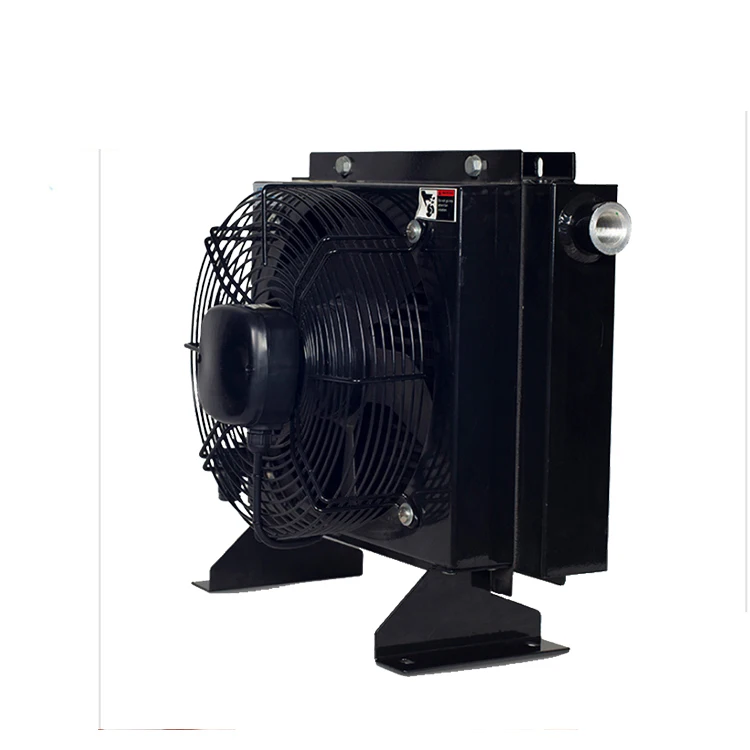 

Good Quality AH Plate Fin Aluminum Hydraulic Oil Cooler With Fan, Heat Exchangers For Sale