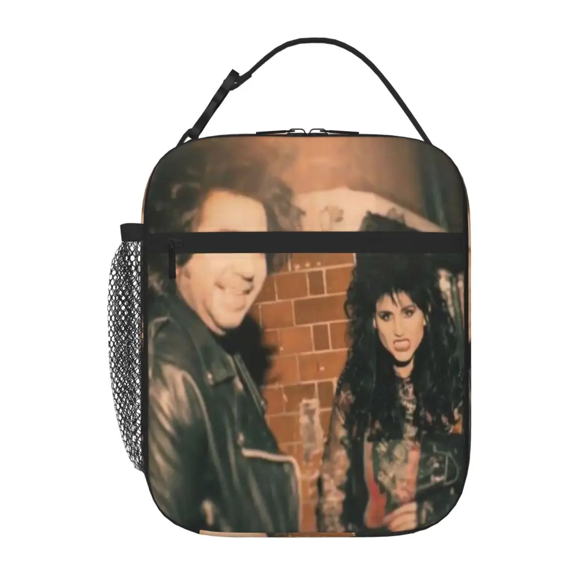 Hot Sale Laszlo Nadja In The 80s Polka Dot Cooler Lunch Bag Wilderness Camping Camping Lunch Bag