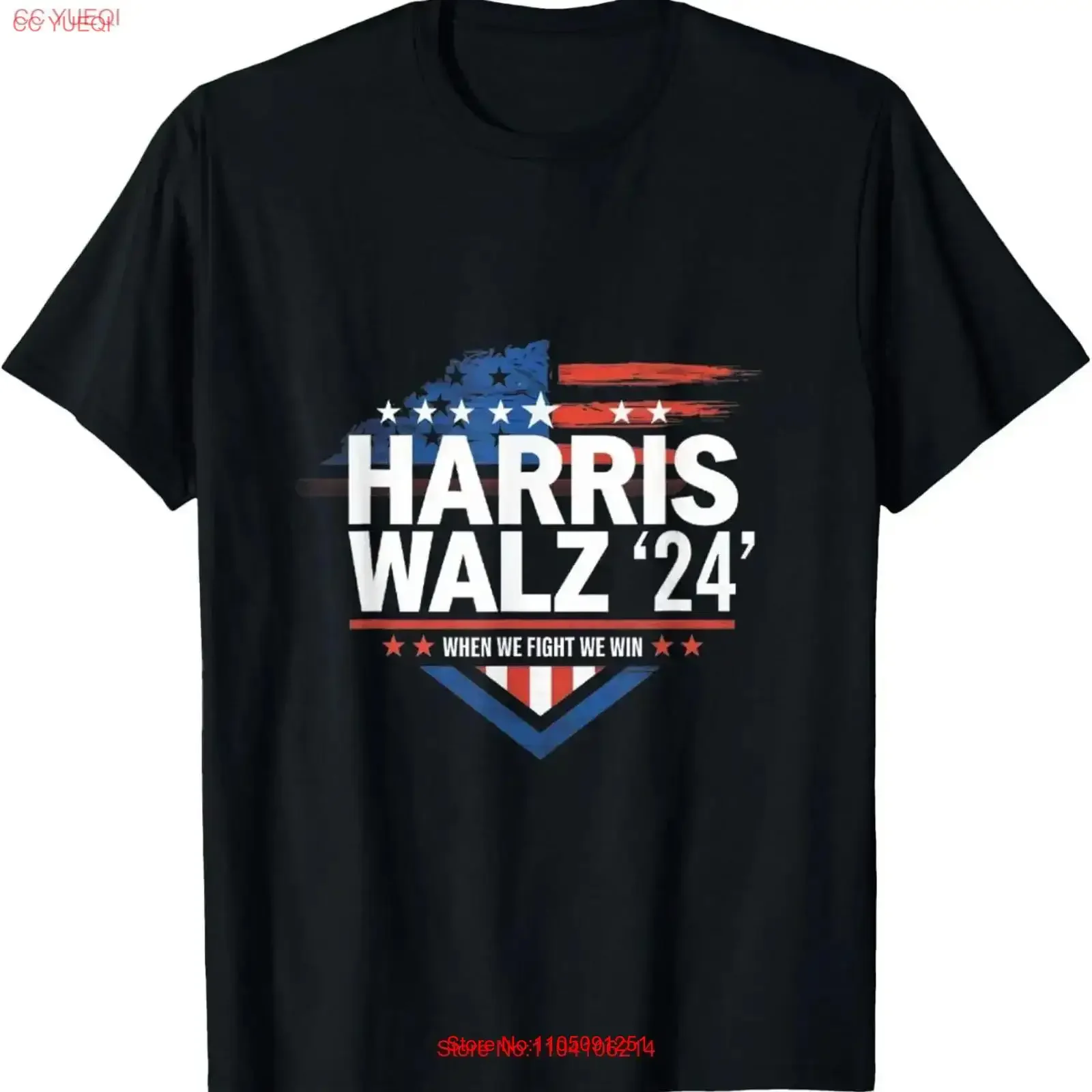 

Футболка Harris Walz Together We Lead Grow, винтажная стираная повседневная эластичная футболка для повседневной носки, модная универсальная дышащая футболка