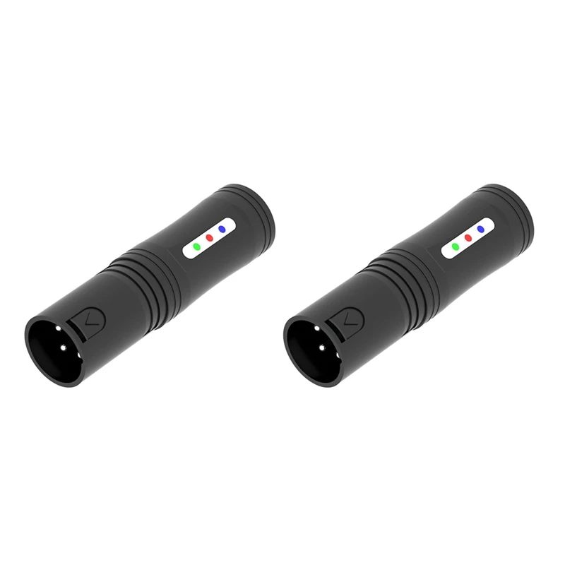 2X DMX512 Line Tester Par Light Moving Head Light Stage Light Dmx Signal Line Fault Test Tool