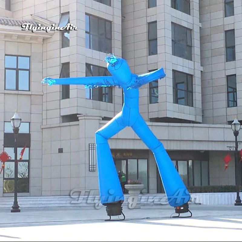 

Customized Advertising Inflatable Tube Man 6m Height Air Sky Dancer With 2 Legs For Outdoor Event