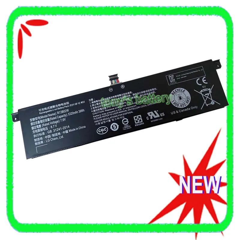Original R13B01W R13B02W Laptop Battery For Xiaomi Mi Air 13.3
