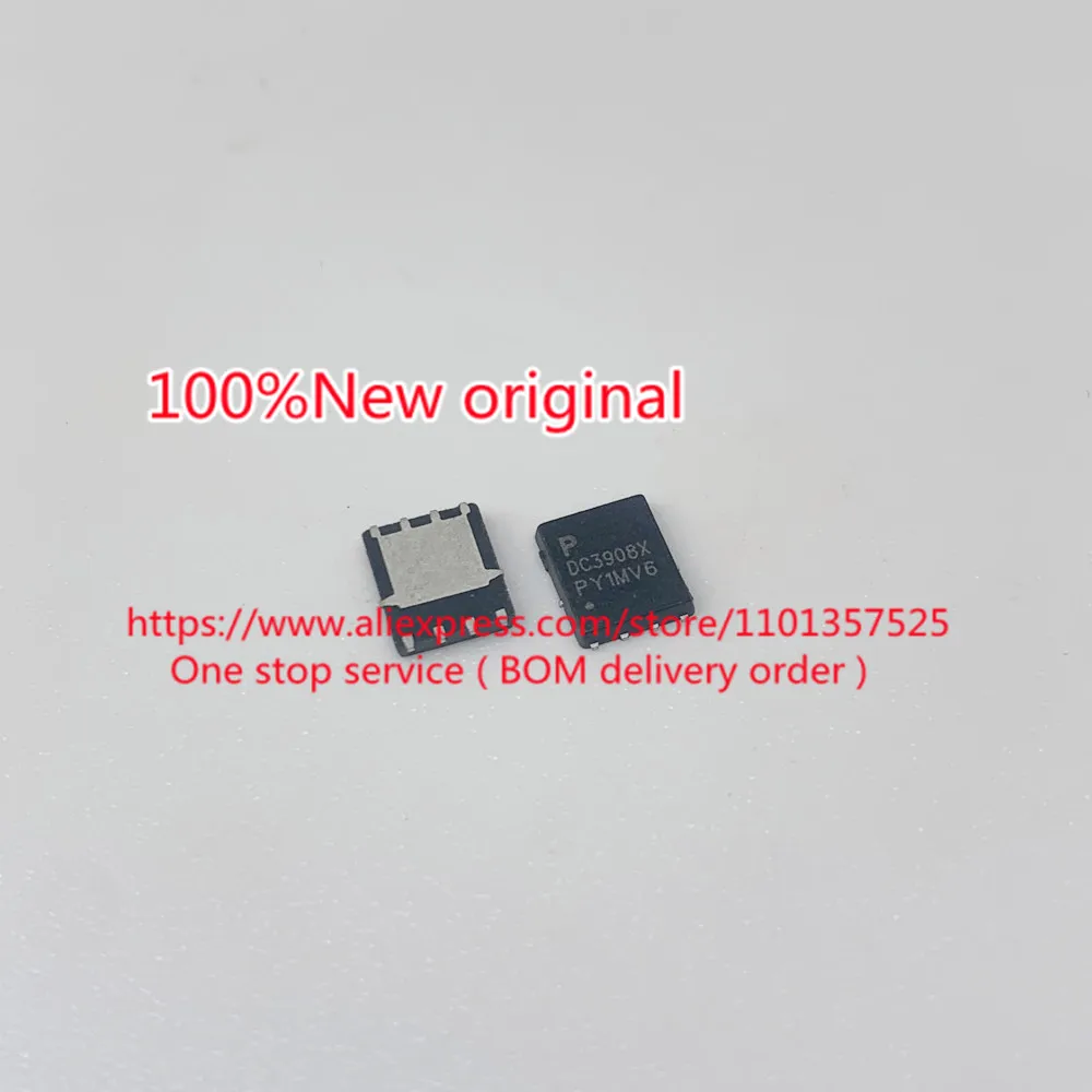 (5pcs) 100% Original: PDC3908X Mark: DC3908X - Field effect MOS transistor N-channel 30V 60A 8-PQFN (5x6)