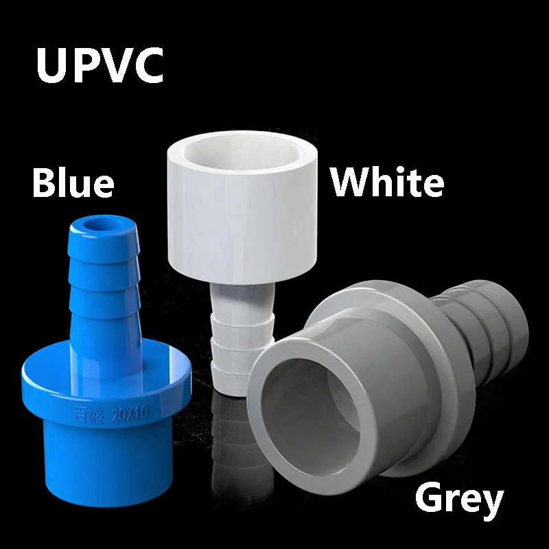 

Соединители для труб из ПВХ-пагода, белые/синие/серые для орошения сада/шланга, пластиковое соединение-пагода