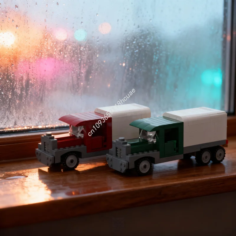 

249pcs MOC Creator Expert Retro Truck 1 Model Building Blocks Architecture DIY Creative Christmas Gift Education Toy Idea