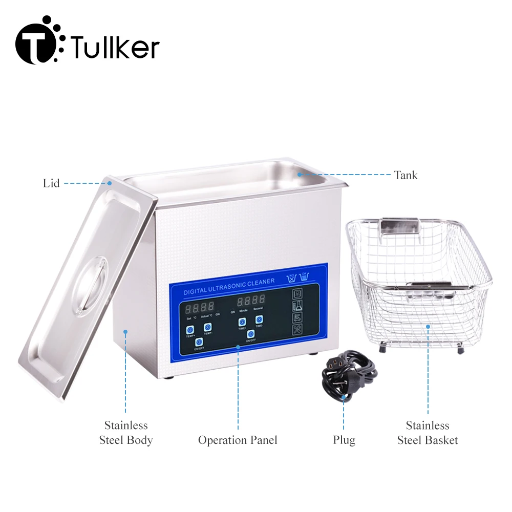 4.5L الترا سونيك غسالة DPF حاقن محرك السيارة أجزاء المحرك الدائرة مسجل فينيل مجوهرات بالموجات فوق الصوتية الأنظف