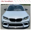 자동차 앞 범퍼 립 스포일러 스플리터, BMW F87 M2 컴피티션 M2C 2017 - 2020 탄소 섬유 앞 립 가드 친 스포일러 2