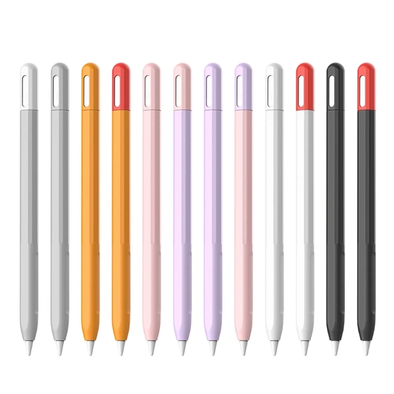 Silicone Pencil Case for Apple Pencil Pro Pencil Protective Sleeve Grip Skin Cover Holder